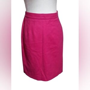 Like New Vintage Hot Pink Block Island Pencil Skirt  Size12